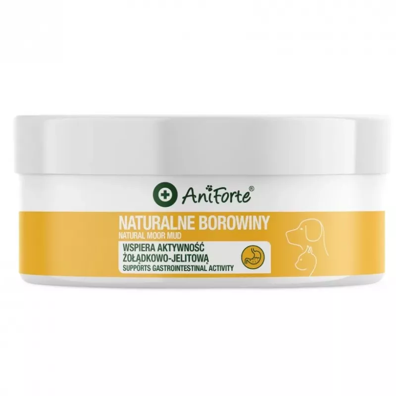 ANIFORTE Natural Moor Mud lisäravinne koirille ja kissoille 300g