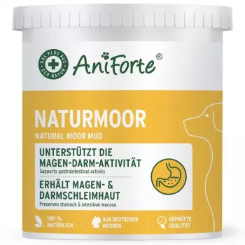 ANIFORTE Natural Moor Mud lisäravinne koirille ja kissoille 300g