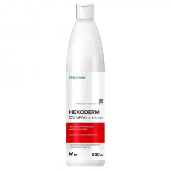 EWE EUROWET Hexoderm Medicated Shampoo koirille ja kissoille - 500 ml