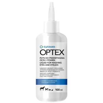 EWE EUROWET Optex silmänpuhdistusliuos koirille ja kissoille 100 ml