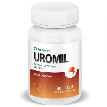 EUROWET Uromil virtsateiden tuki koirille ja kissoille - 30 tablettia