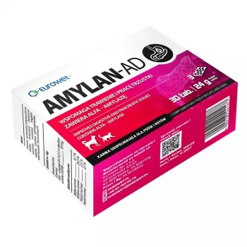 EUROWET Amylan-Ad ravintolisä koirille ja kissoille - 30 tablettia