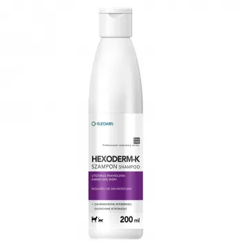 EWE EUROWET Hexoderm-K lääkinnällinen shampoo koirille ja kissoille 200 ml