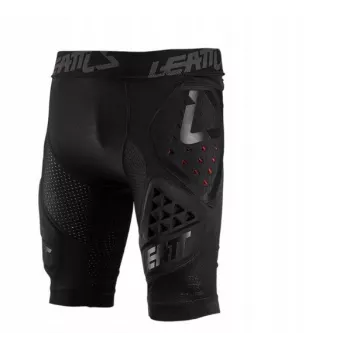 LEATT Impact Shorts 3DF 3.0 suojilla, koko L, musta