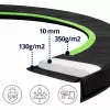 LEAN Spring Pad trampoliinille musta 480-487 cm 16 ft