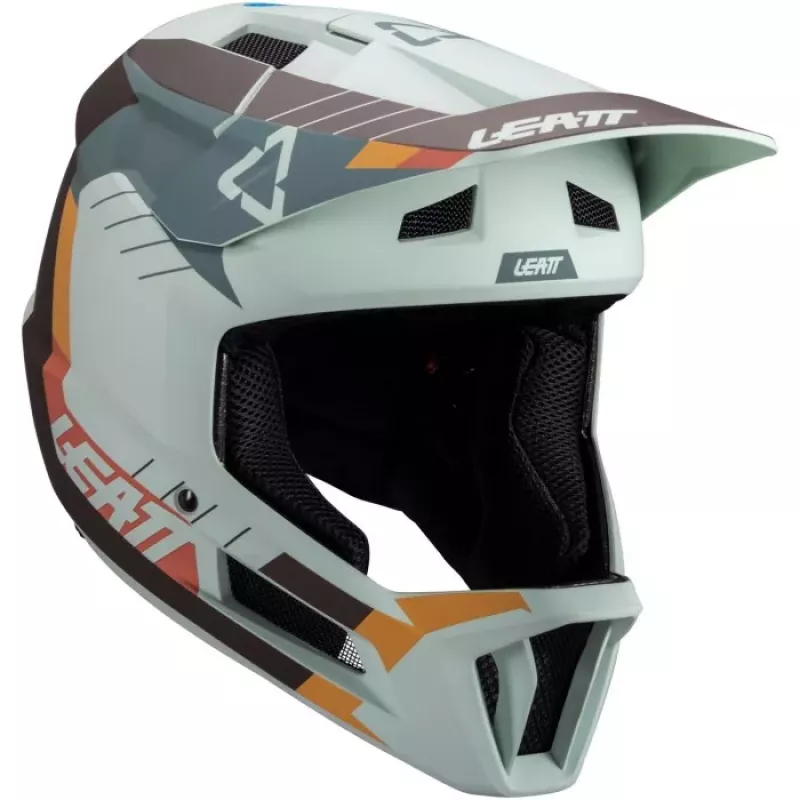 LEATT MTB Gravity 2.0 V25 full-face-pyöräilykypärä koko M minttu