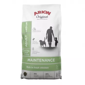 ARION Original Medium Maintenance Chicken - kuivaruoka koirille - 12 kg