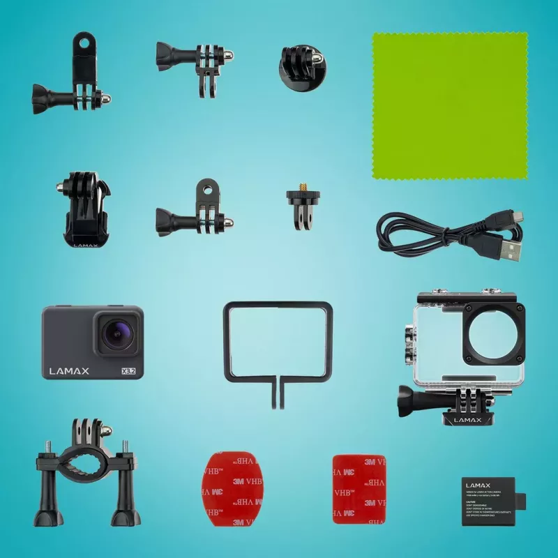 LAMAX X3.2 actionkamera, 4K, 2", Wi-Fi, 12 MP