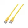 EFB Elektronik Cat.6 U/UTP -verkkokaapeli CCA 10 m keltainen