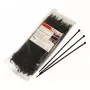 WKK musta UV-stabiloitu nylon-nippuside 300x3.6mm 100 kpl:n pakkaus