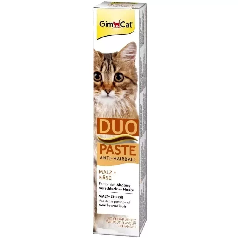 GimCat Duo Paste Anti-Hairball mallasjuustolla 50g