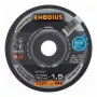 RHODIUS XT24 katkaisulaikka 125x1,5x22,23 mm 10 kpl