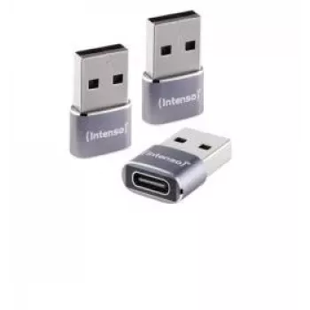 Intenso USB-C - USB-A-sovitin 7600013 musta