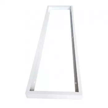 Synergy 21 LED-paneelin pinta-asennuskehys 300x1200 valkoinen