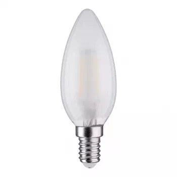SYNERGY21 LED Retrofit E14 kynttilälamppu 4,5W lämminvalkoinen himmennettävä maitomainen