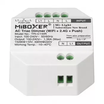 Miboxer Synergy 21 LED AC TRIAC himmennin WiFi+2.4G+Push (TRI-C1WR)