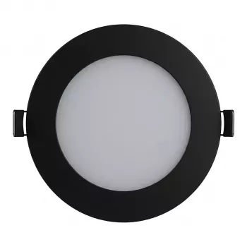 SYNERGY21 LED Ultra Slim LED-paneelivalo V6 6W Dual White (CCT) musta 24V