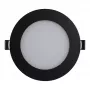 SYNERGY21 LED Ultra Slim LED-paneelivalo V6 6W Dual White (CCT) musta 24V