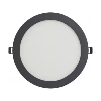 SYNERGY21 LED Ultra Slim -paneelivalo V6 24W Dual White (CCT) musta 24V