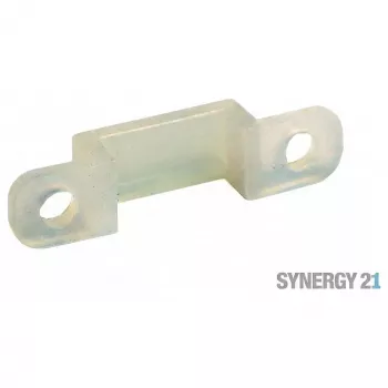 SYNERGY21 LED Flex Strip silikoninen kiinnitysklipsi 10 kpl pakkaus 10mm