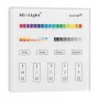 MIBOXER T4 Smart Panel kaukosäädin RGB+CCT 4 aluetta 2.4GHz RF-kosketuspaneeli seinäasennettava