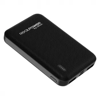 RealPower PB-5000 SE varavirtalähde 5000 mAh litiumpolymeeri musta