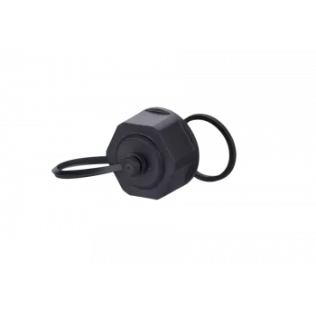 METZ CONNECT BTR E-DAT Industry IP67 V1 läpivientikotelon suojakansi, harmaa