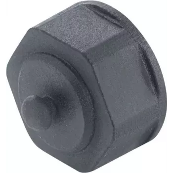 METZ CONNECT BTR E-DAT Industry IP67 V1 läpivientikotelon suojakansi, harmaa