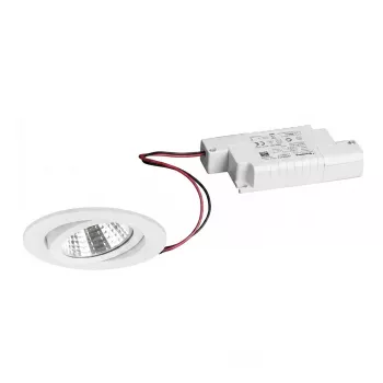 Brumberg Nivalis LED-upotussuunnistin 8W 3000K 650lm valkoinen aukko 68mm
