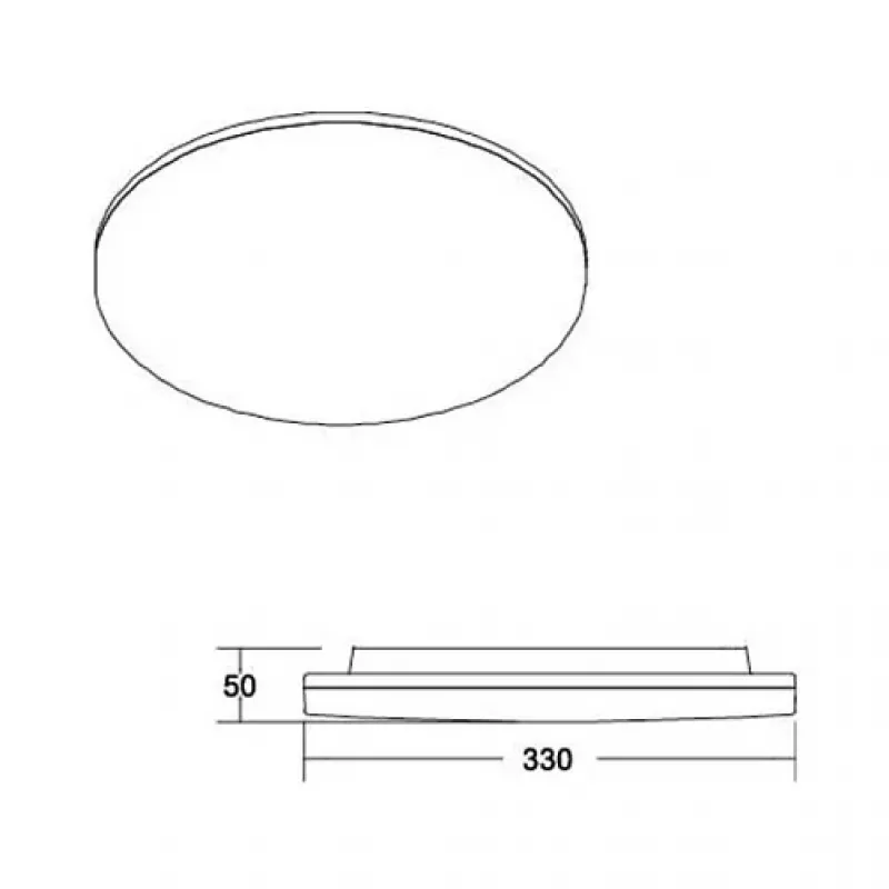 Brumberg 12512073 AB-Downlight BYAM Round White 857 On/Off 24W 230V IP65 LED-downlight