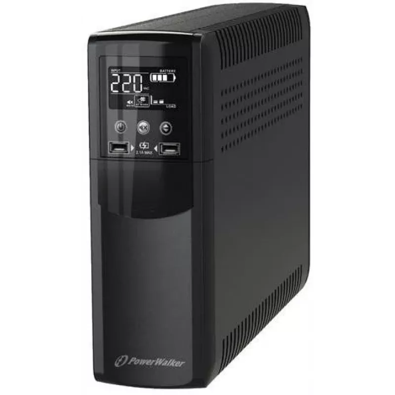 POWER WALKER UPS PowerWalker VI 600 CSW FR line-interaktiivinen 600 VA 360 W 2 pistorasiaa