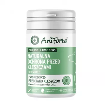 ANIFORTE Tick Shield Large Breeds - koiran lisäravinto - 60 tablettia