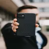 Evelatus Apple iPhone 11 Pro Max Premium Carbon -kotelo ECCI11 musta