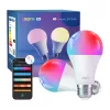 LEPRO B2-2 E27 Wi-Fi LED-lamppu, 1100 lm, 2 kpl:n pakkaus