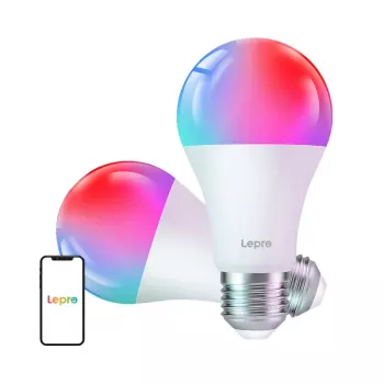 LEPRO B2-2 E27 Wi-Fi LED-lamppu, 1100 lm, 2 kpl:n pakkaus