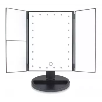 RIO MMFD-EU/1,6 24 LED kosketushimmennettävä meikkipeli, musta