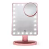 Rio MMSP-RG-EU/1,2 24 LED kosketushimmennettävä meikkipöytäpeili, rose gold