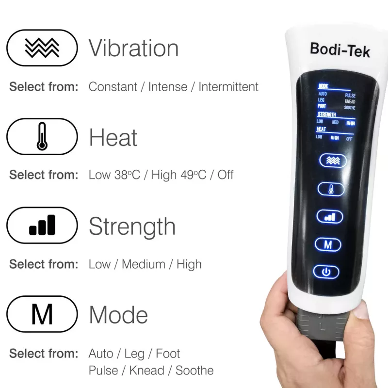 Bodi-Tek Comfort360 ilmapuristus puolijalkahierontasaapas