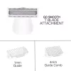 Rio SHTR-EU/1.3 Go Smooth 4-in-1 naisten parranajokone ja bikinitrimmeri, valkoinen
