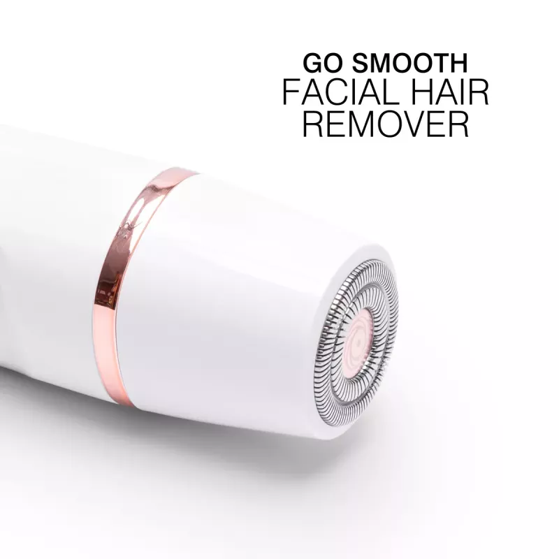 Rio SHTR-EU/1.3 Go Smooth 4-in-1 naisten parranajokone ja bikinitrimmeri, valkoinen