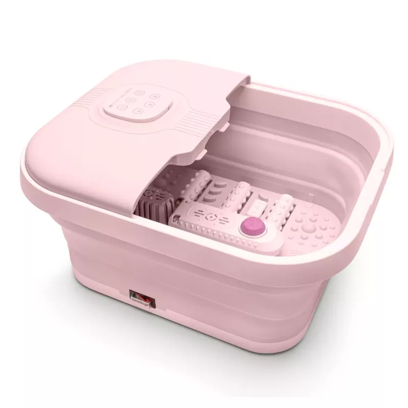 RIO FTBH13-EU-PK/1,3 Deluxe Foldaway -jalkakylpy vaaleanpunainen