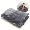 Bodi-Tek BT-BLHT-EU/1.0 COZY Snuggle Blanket lämmitettävä viltti 130 x 160 cm, harmaa