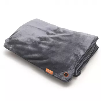 Bodi-Tek BT-BLHT-EU/1.0 COZY Snuggle Blanket lämmitettävä viltti 130 x 160 cm, harmaa