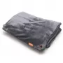 Bodi-Tek BT-BLHT-EU/1.0 COZY Snuggle Blanket lämmitettävä viltti 130 x 160 cm, harmaa