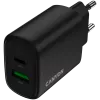 CANYON OnCharge 200 20W 1xPD 1xQC EU musta seinälaturi