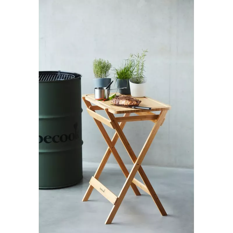 Barbecook BC-ACC-7154 bambuinen leikkuupöytä 70x43x81 cm