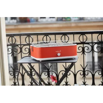 Barbecook BC-ELE-1001 E-Carlo -sähköpöytägrilli 2500 W punainen
