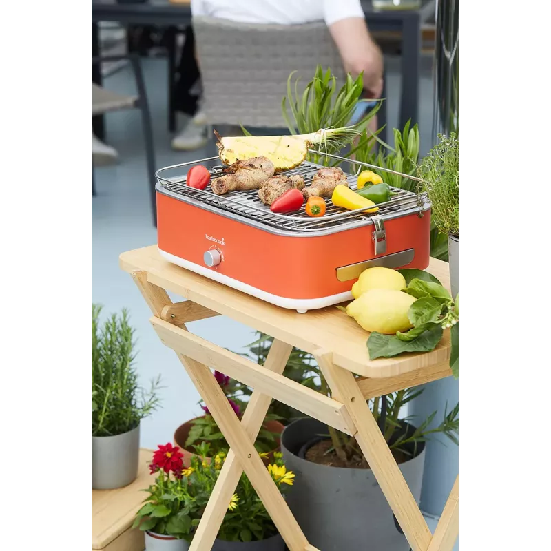 Barbecook BC-ELE-1001 E-Carlo -sähköpöytägrilli 2500 W punainen