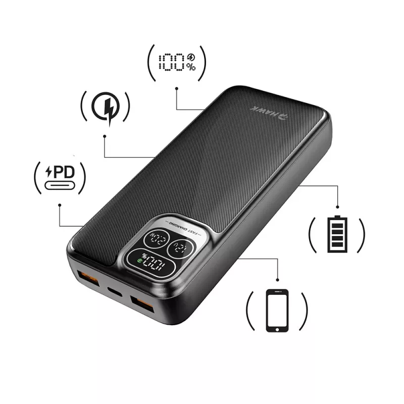 Hawk HW-PB20000 varavirtalähde 20000 mAh musta
