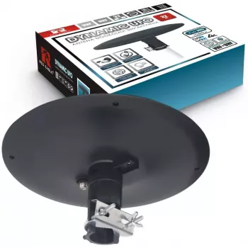 OPTICUM RED Opticum DVB-T Dynamic UFO-360 musta aktiivinen ulkoinen ympärisäteilevä antenni